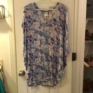 Short sleeve tunic top from Anthropologie